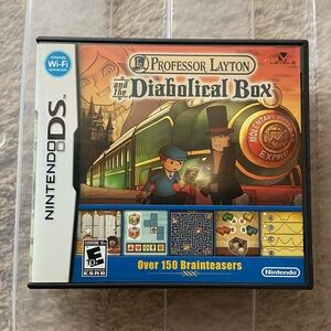 Professor Layton and the Diabolical Box - Nintendo DS Game